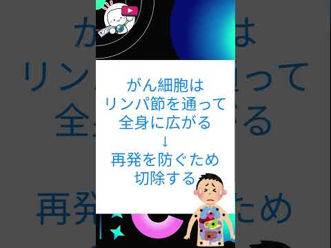 #がん の「リンパ節郭清」とは？ 用語解説シリーズ #オンコロ #cancer