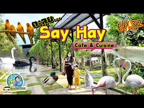 ตุ่นเที่ยวไทย l ตลุย Cafe ลับที่สาย7 ให้อาหารสัตว์นานาชนิด #Sayhaycafe #ร้านอาหาร EP32