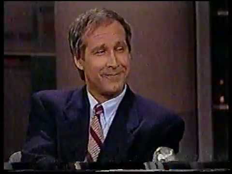 Chevy Chase @ Letterman 1989