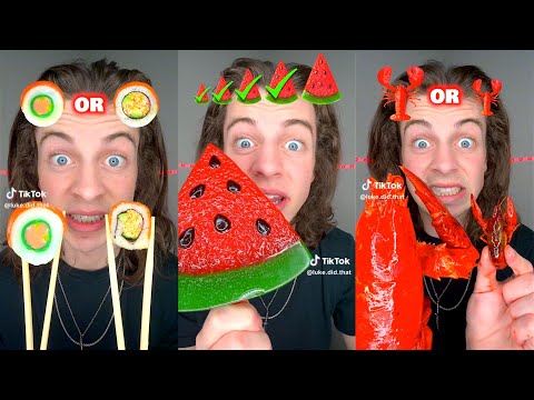 Spiciest Food By Luke Did That | TikToks & ASMR Compilation 2024✔