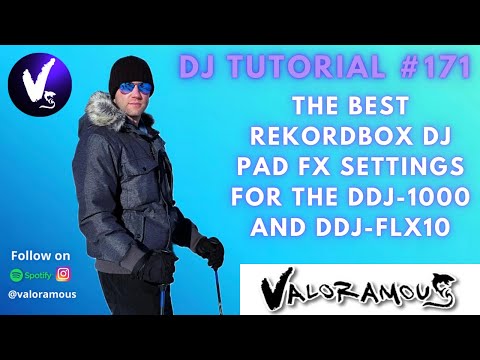 DJ Tutorial #171: The Best Rekordbox DJ Pad FX Settings For The DDJ-1000 and DDJ-FLX10