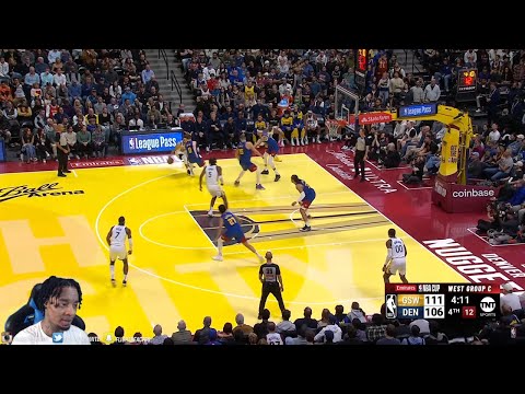 FlightReacts To WARRIORS at NUGGETS | EMIRATES NBA CUP FULL GAME HIGHLIGHTS | December 3, 2024!