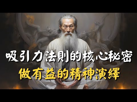 吸引力法則的核心秘密，做有益的精神演繹和付出 #禪能量