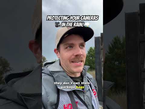 How to protect cameras in the rain ⛈️