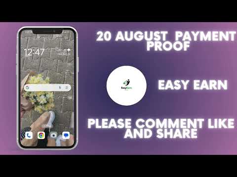 20 august payment proof  real earning app  easy earn money online 24 hrs  easy earn