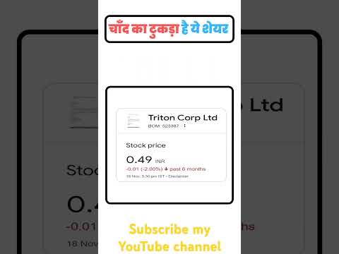 चांद का टुकड़ा है यह शेयर्स।। अगर आपको करोड़पति बनना है।। इन शेयर्स में निवेश जरूर करें।।