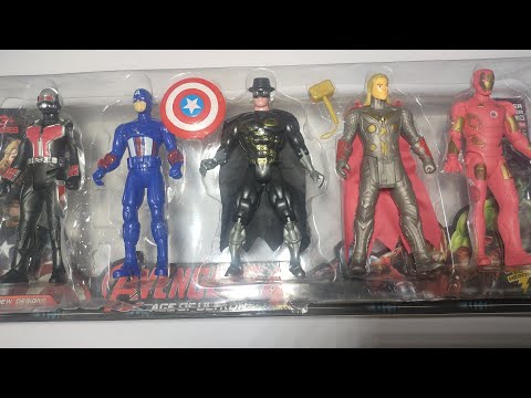 Spider-Man pop toy series Unboxing, Marvel hero toy Set, Marvel Popular Toy Compilation | ASMR Unbox