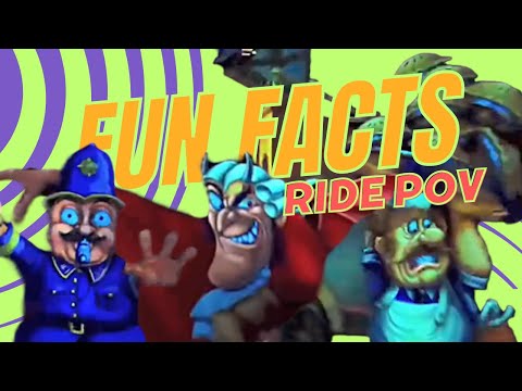 Front Row Facts: Mr. Toad’s Wild Ride at Disneyland Park California - Fun Facts Ride POV