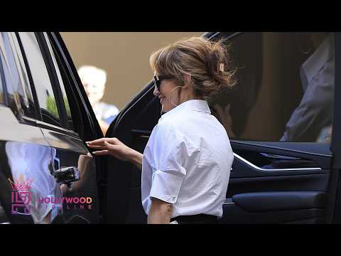 JLo Locked Out of Her Car in Beverly Hills