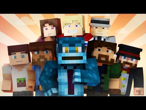 Christmas Gathering (Minecraft Animation)