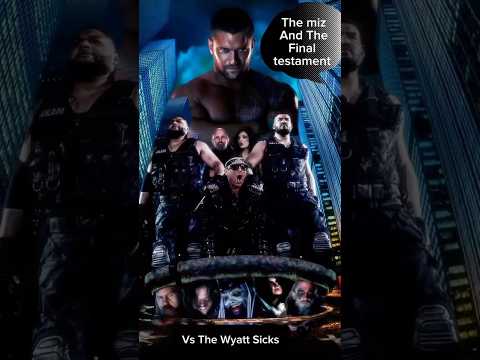 The Wyatt Sicks vs The Miz and Final Testament #wyattfamily #themiz #wwe #shorts