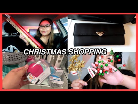 CHRISTMAS SHOPPING | VLOGMAS DAY 13