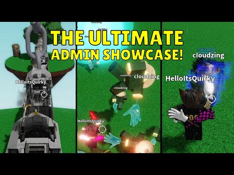 The Ultimate Admin Glove Showcase! (Feat. Cloudzing) | Roblox Slap Battles