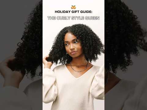 🎄 HOLIDAY GIFT GUIDE: FOR CURLY STYLE QUEENS 👑✨ #curlyhair #curls #curly #holidaygiftguide #gifts