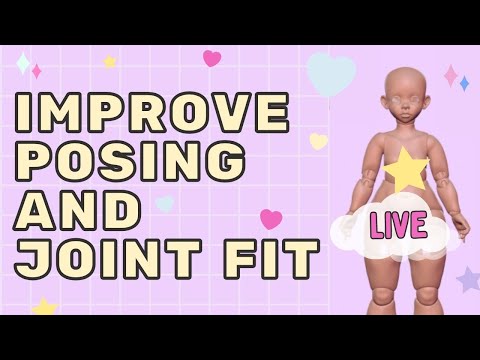 Live Ball Jointed Doll Engineering Refinements in Nomad Sculpt