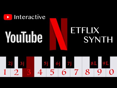 Netflix Synth ~ Play it with number keys on YouTube