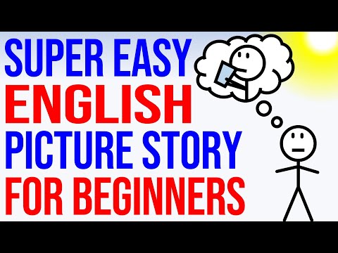 Super Easy Simple English Picture Story For Beginners: Tim Is Thirsty 🥤 English Comprehensible Input