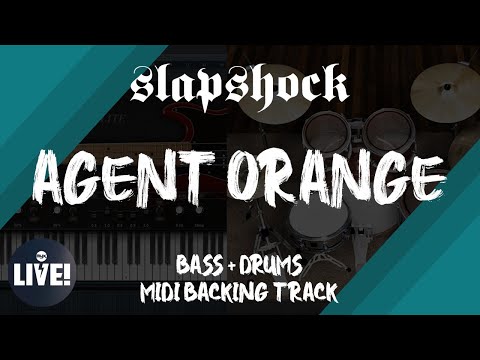 Slapshock - Agent Orange (MYX Live!) | Bass + Drums MIDI Backing Track