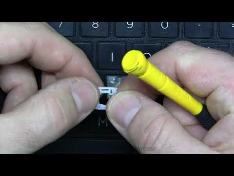 HP 17 BY 1055CL Laptop How to Key Cap Repair