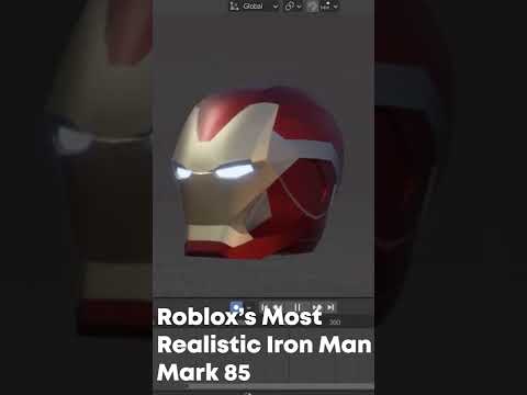 Roblox’s Most Realistic Iron Man Mark 85 Suit | #shorts