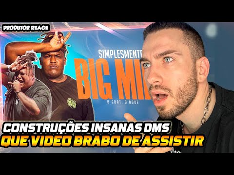 (CONSTRUÇÃO ABSURDA) PRODUTOR REAGE SIMPLESMENTE BIG MIKE (Batalha de Rimas) (REACT)