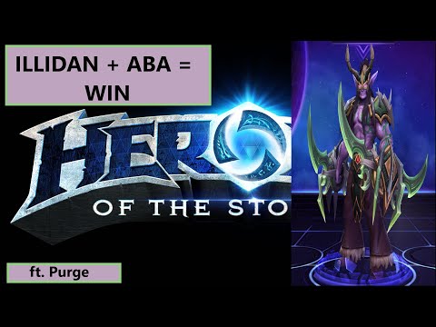 Heroes of the Storm: Illidan + Abathur = Win