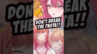 Don't dare you to break the pasta [ #hololive ]