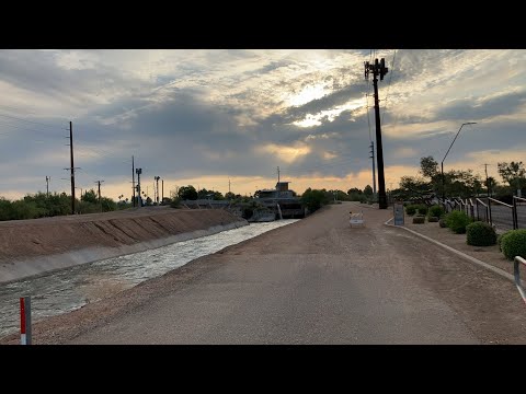 Walking Arizona Canal Path | Phoenix, AZ