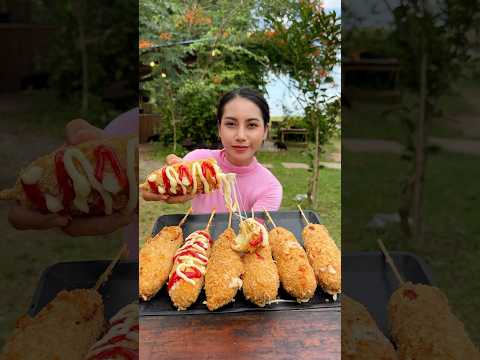 How to cook hotdog cheese recipe #shortvideo #cooking #cooking #recipe #food