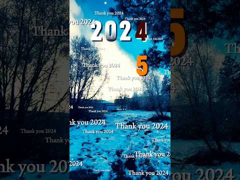 Goodbye 2024 #happynewyear #blessedyear #thankyoujesus #hello2025