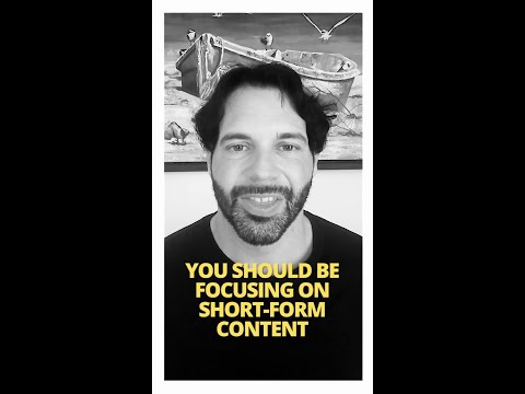 ▶️Do you know the value of short-form content?