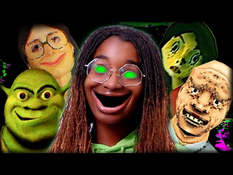 SCARY GAME MARATHON 6 (Shrek, Bad Parenting, Night Of The Consumers, TikTok Stalker)