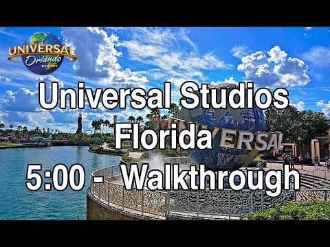 Universal Studios Florida 5:00 Walkthrough