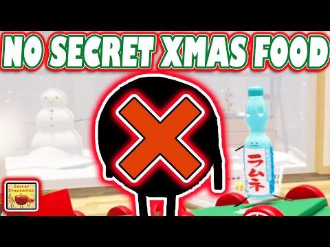 " NO " SECRET FOOD for XMAS !!! / UPDATE MESSAGE by CHOCOLATE ANTS 🐜 / Secret Staycation