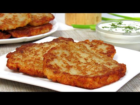 Delicious potato pancakes without eggs and flour. Recipe How to cook the perfect potato pancakes