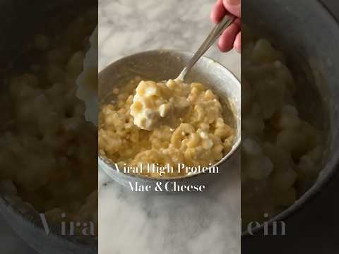 Easy Viral High Protein Mac & Cheese