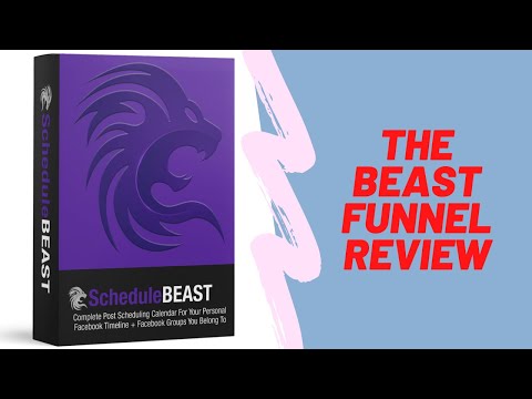 The beast Funnel review & ScheduleBEAST -Automate FB Posts To Personal Profile And Groups You Belong