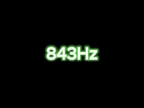 843Hz Tone Test: Speaker and & Headphone Frequency Response Test