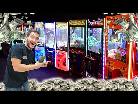 How We Make THOUSANDS From Our 40+ Claw Machines!