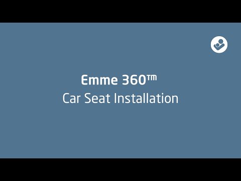 How to Install the Emme 360 Rotating All-in-One Car Seat | Maxi-Cosi