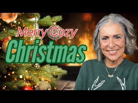 GRWM and Create a Cozy Christmas Look for Mature, Dry Skin