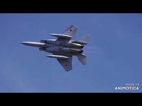 岐阜基地　F15  　   5月度　３回目 　機動飛行訓練　本日快晴！　2024.05.17　静浜基地航空祭2024展示飛行事前訓練も兼ねる