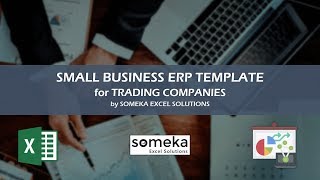 Small Business ERP Excel Template | For Trading Companies