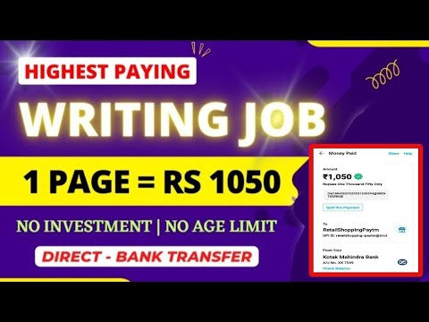 Best Writhing Job Ever_ Money Making Videos Malayalam_ഏതൊരാൾക്കും ക്യാഷ് കിട്ടുന്ന writing App