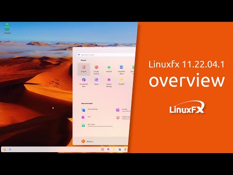 Linuxfx 11.22.04.1 overview | Fast, stable and safe