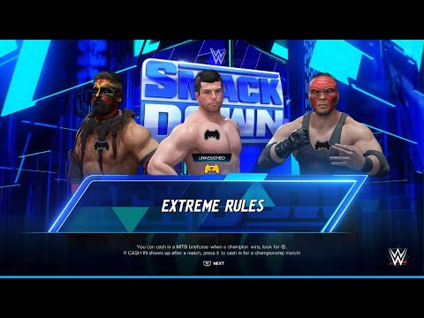 WWE 2K24: AWA Friday night smackdown: Ethan vs Glen vs Daniel