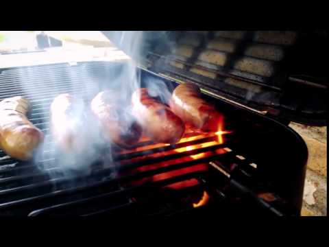 Grilling Brats in Slow Motion