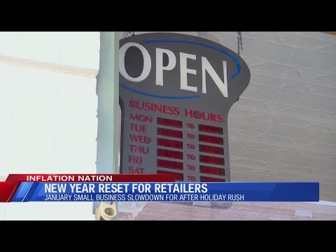 January brings slowdown for small businesses after busy holiday season