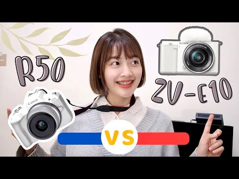 VLOG: Shopping for a New Camera, VLOG Camera Comparison, Canon R50 VS Sony ZV-E10