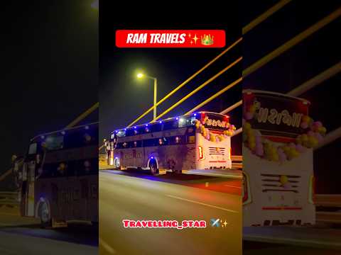 Most Popular Luxurious Bus Ram ✨♥️ ll New BS6 13.5m Luxurious Bus #luxurybus #travels #Viral #luxury